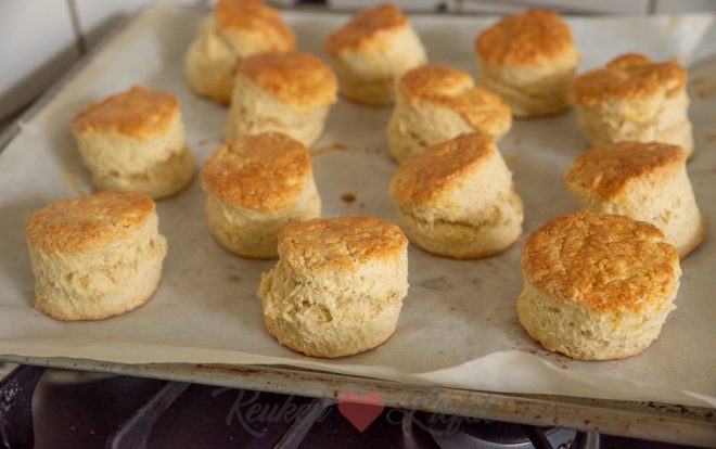 Bak in de oven
