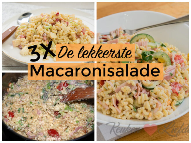 3x de lekkerste macaronisalade