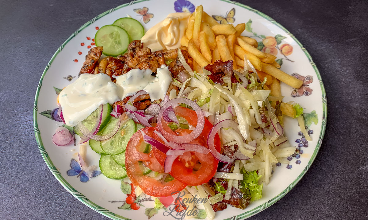 Kipshoarma maken