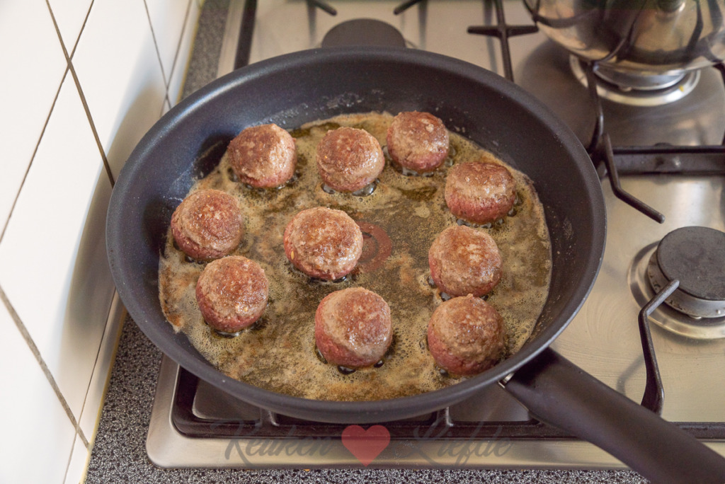 Pesto gehaktballetjes