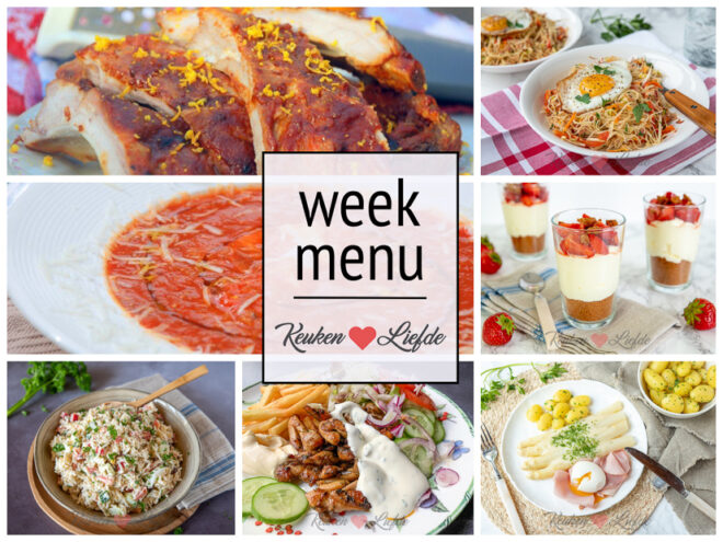 Weekmenu 22-2020