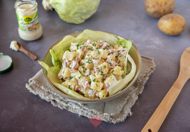 Aardappelsalade met ham