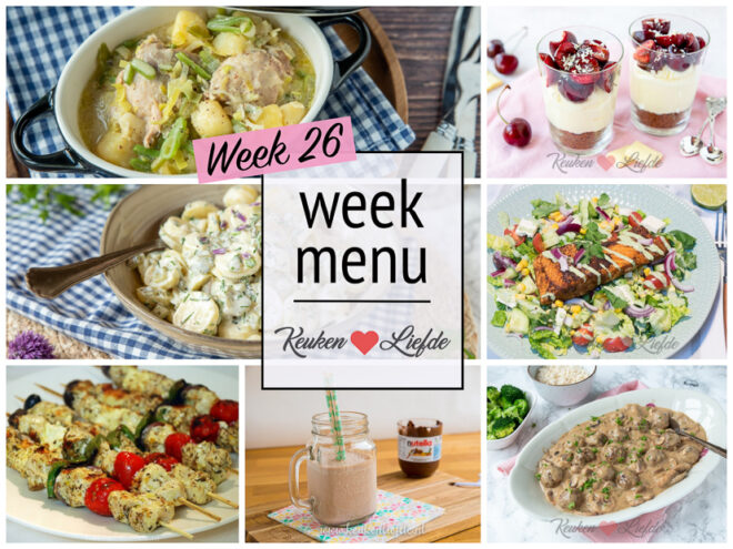 Weekmenu 26-2020
