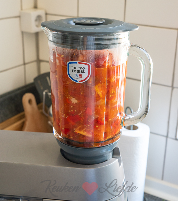 Geroosterde tomatensoep Geroosterde tomatensoep