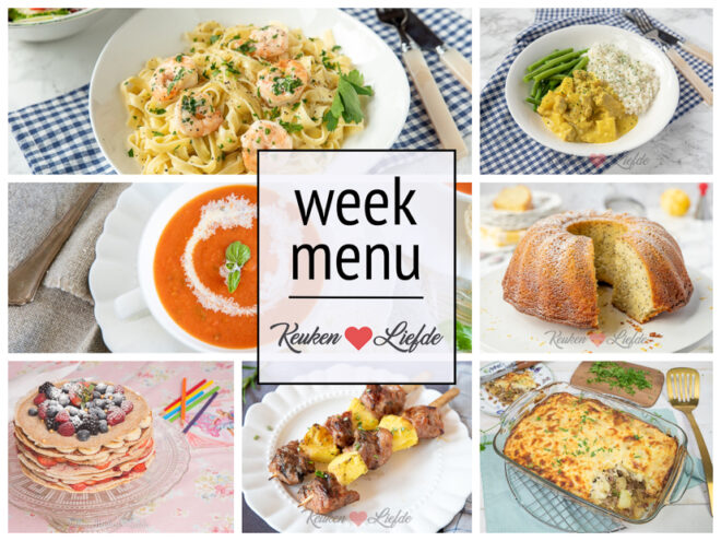 Weekmenu 29-2020