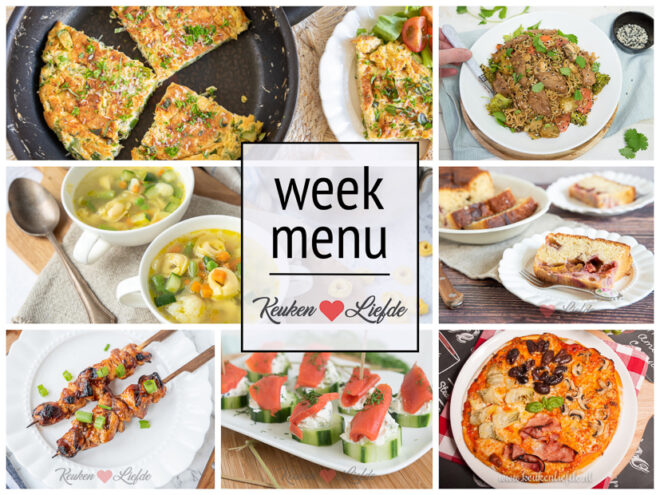 Weekmenu 31-2020