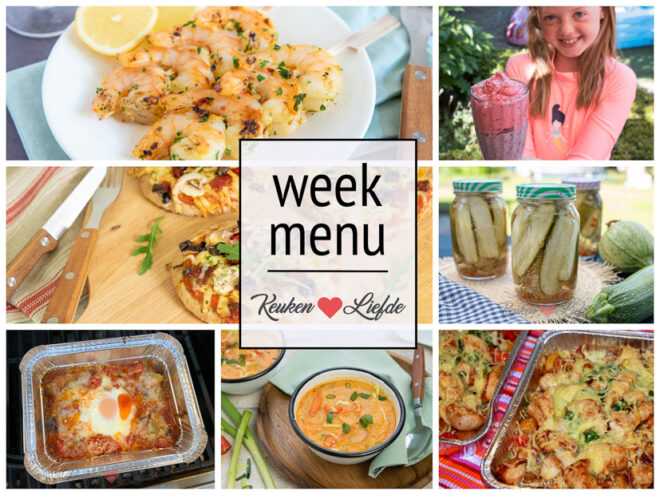 Weekmenu 32-2020 Tropenmenu