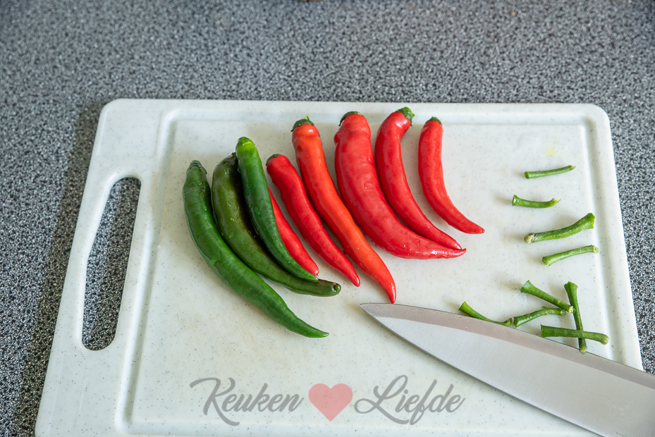 Ingelegde pepers in zoetzuur