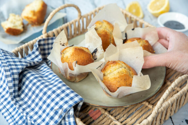 Yoghurt citroen muffins (uit ‘Zoet’)
