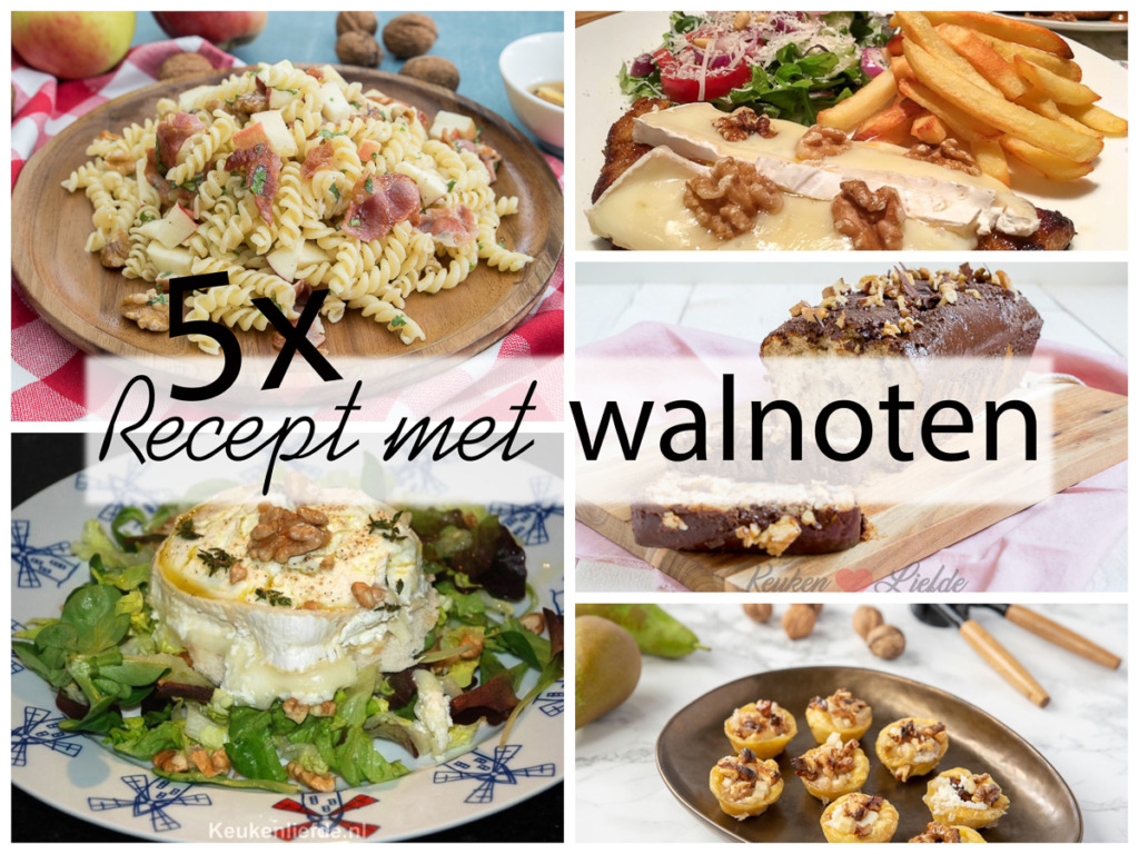 5x recept met walnoot 5x recept met walnoot