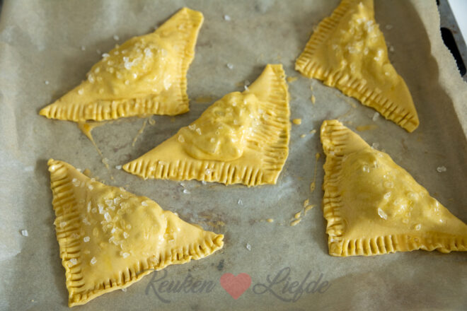 Bak in de oven