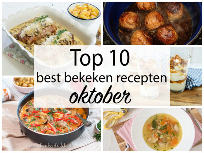 Top 10 best bekeken recepten oktober 2020