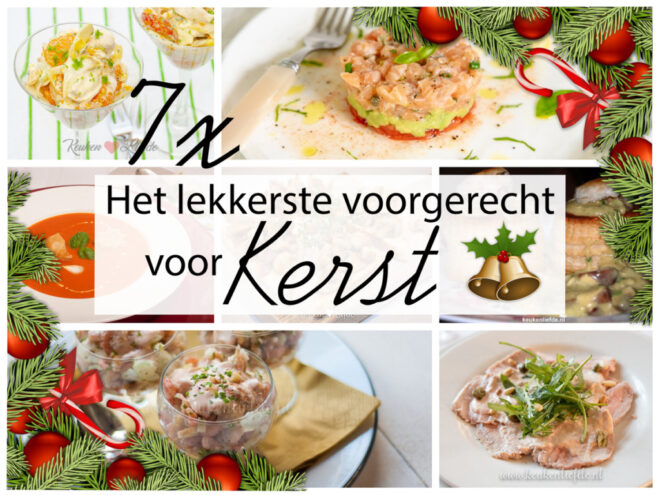 7x het lekkerste voorgerecht voor kerst