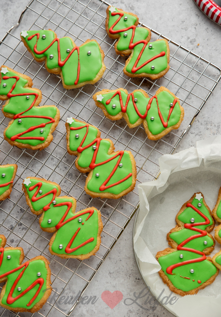 Kerstboom koekjes Kerstboom koekjes