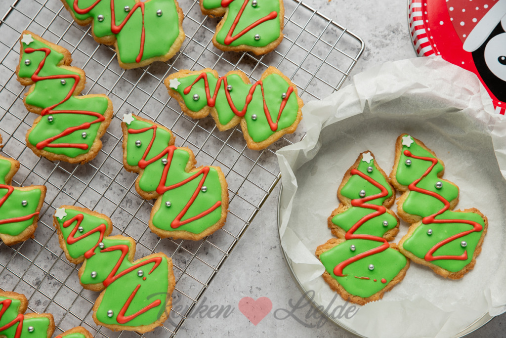 Kerstboom koekjes