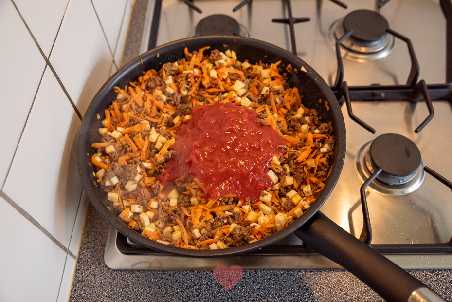 Mexicaanse wraps met gehakt en groenten