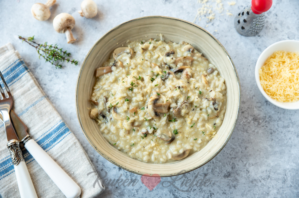 Risotto met champignons