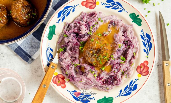 Rodekoolstamppot (makkelijk basisrecept)