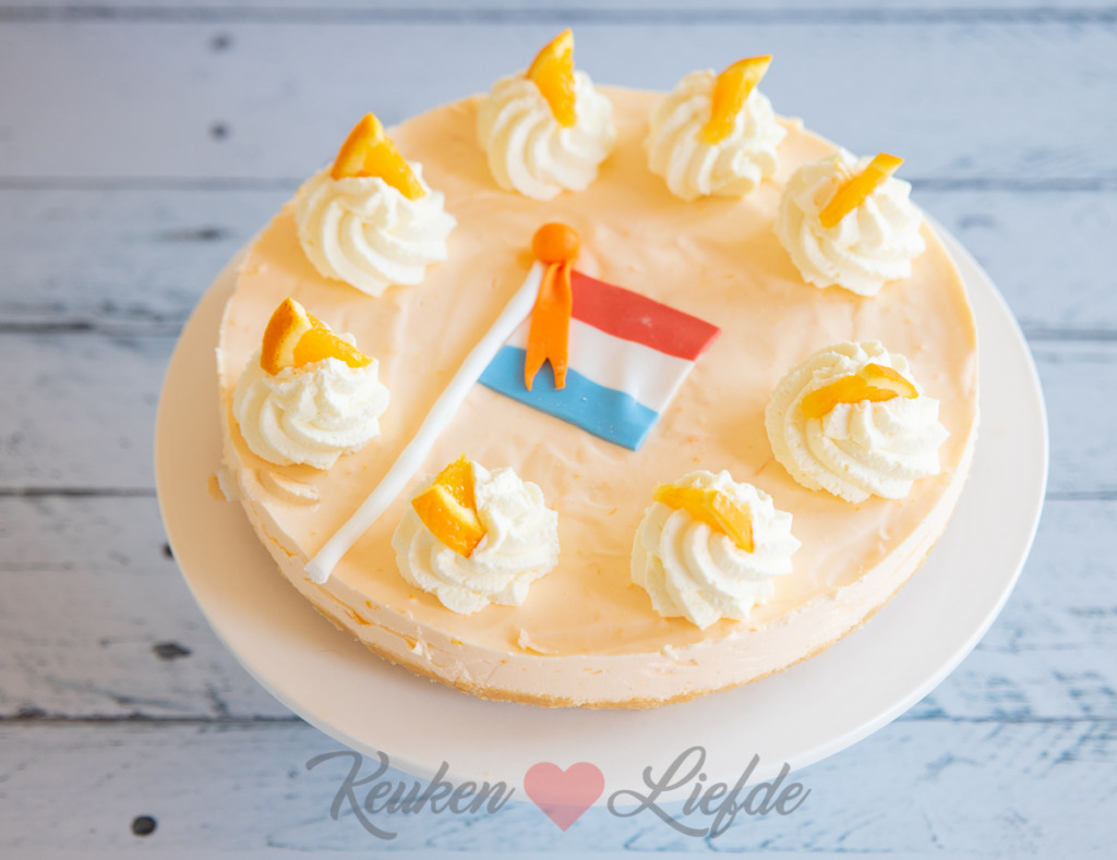 Sinaasappel kwarktaart