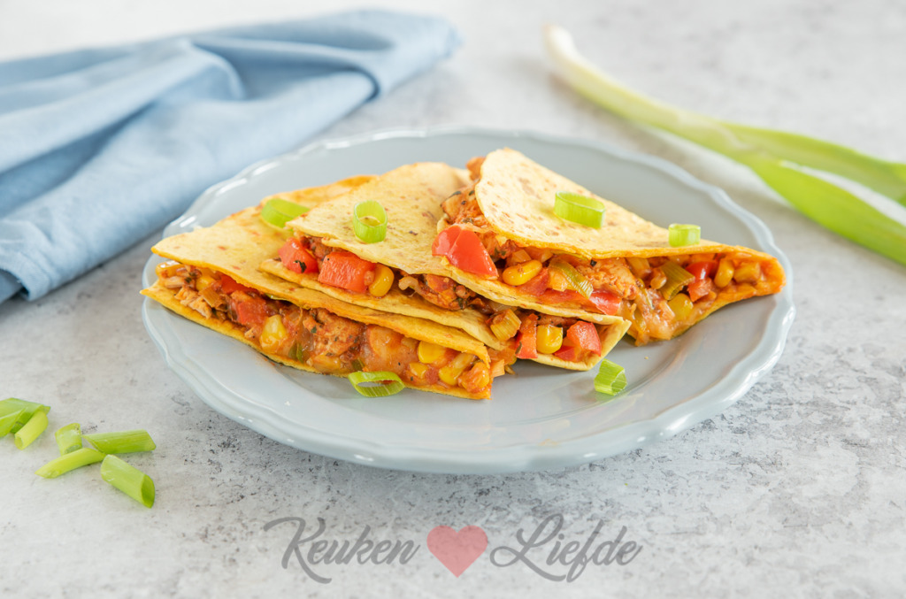 Quesadilla met kip