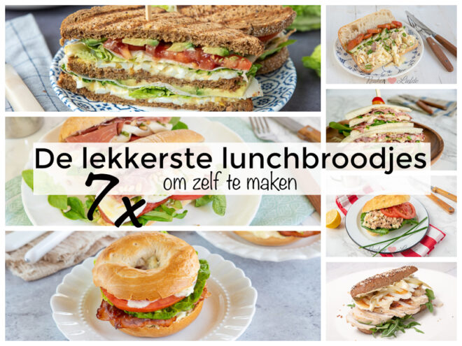 De lekkerste lunchbroodjes om zelf te maken