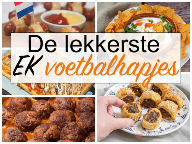 De lekkerste hapjes voor bij een voetbalwedstrijd