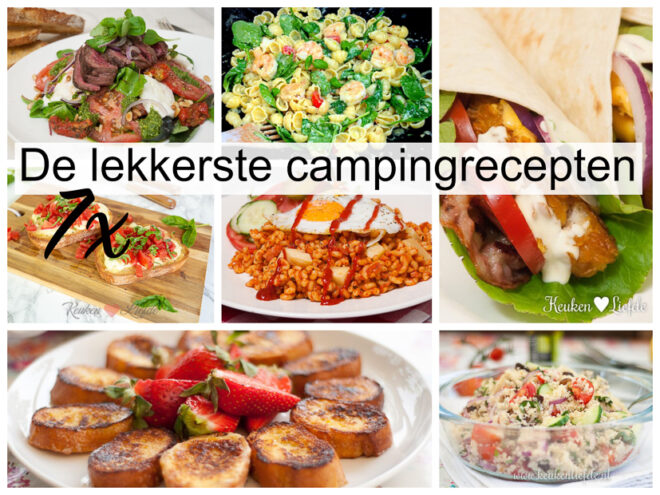 De lekkerste campingrecepten