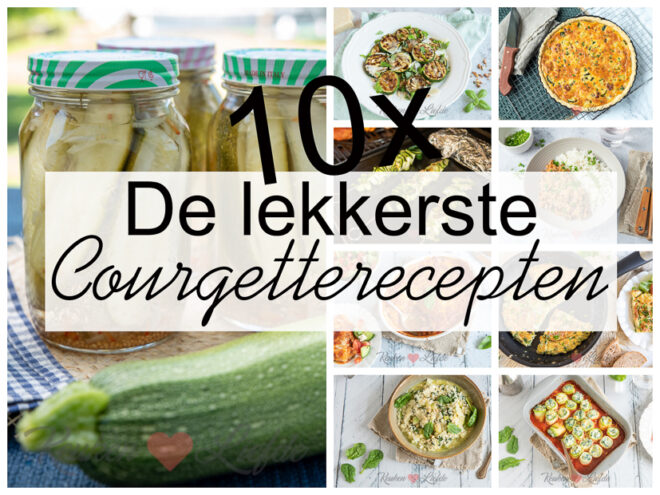 10x de lekkerste courgetterecepten