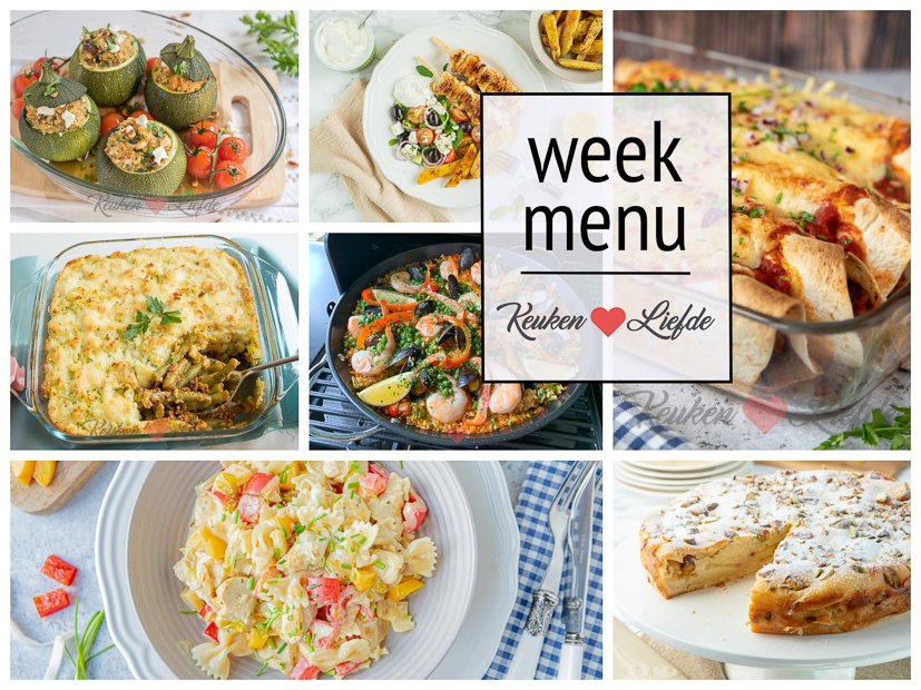 Weekmenu 33-2021 Weekmenu 33-2021