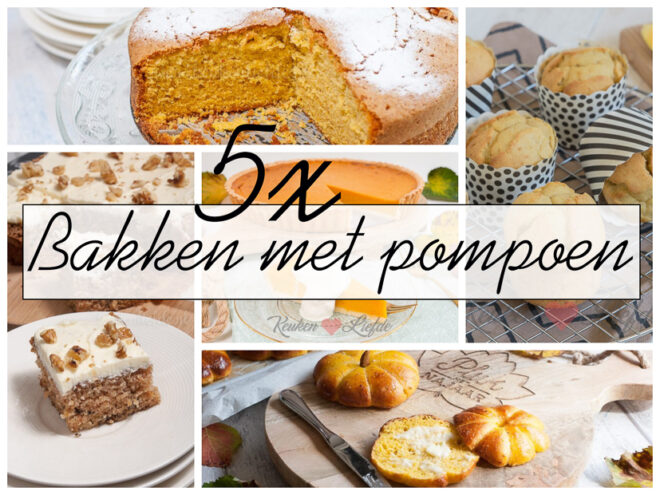 5x bakken met pompoen