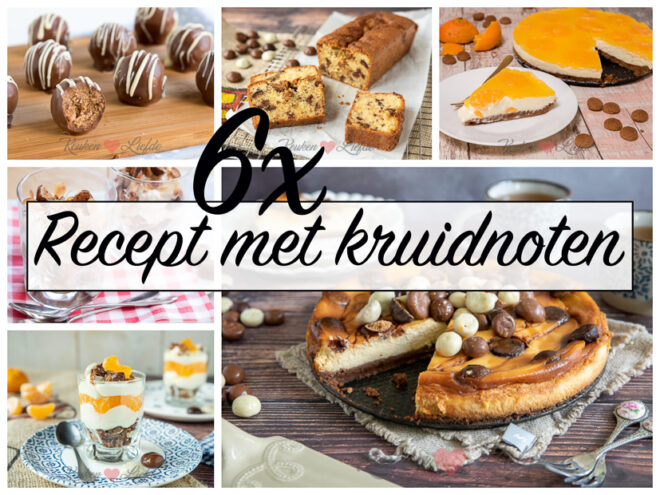 6x recept met kruidnoten