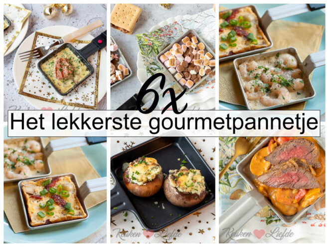6x het lekkerste gourmetpannetje
