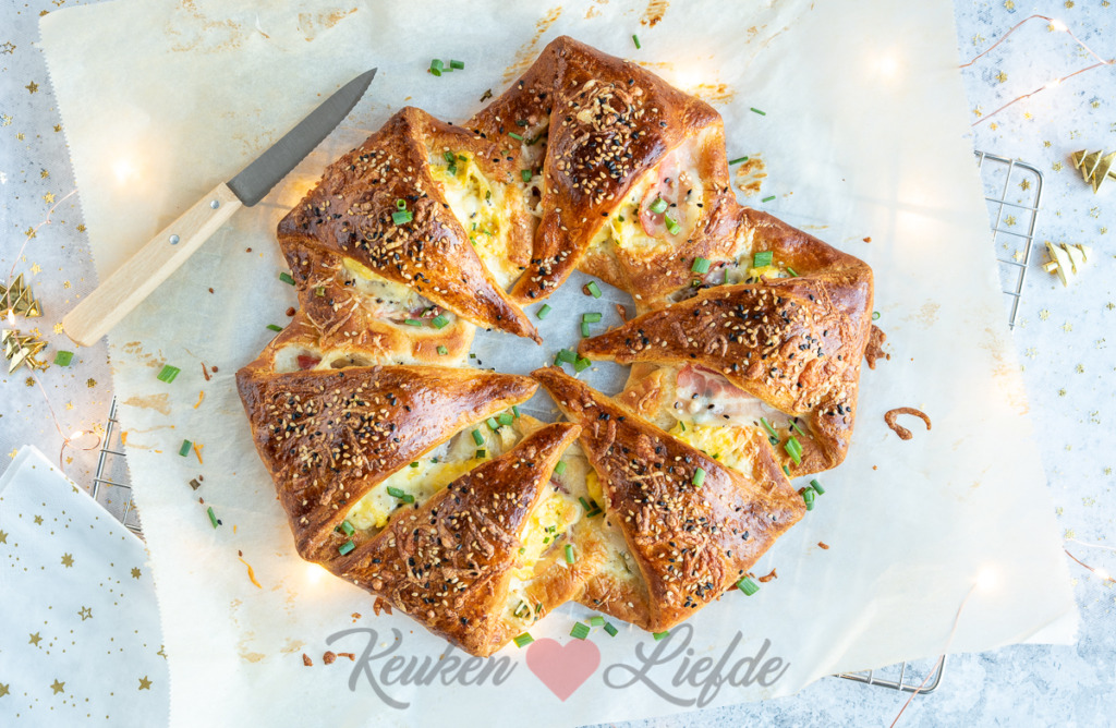 Hartige croissantkrans