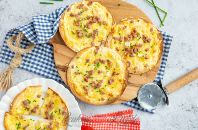 Flammkuchen wraps