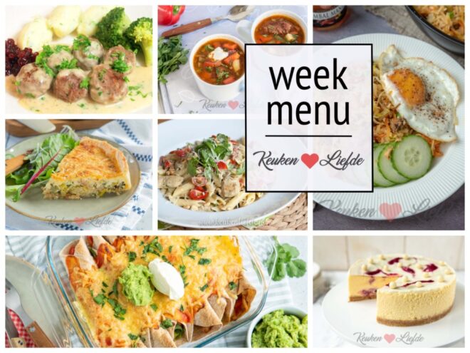 Weekmenu 5-2022