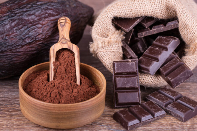 Gezond snoepen met pure chocolade!