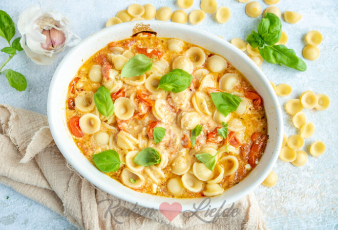 Tomaat en feta pasta (TikTok-hit)