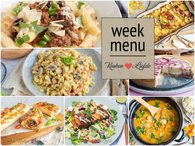 Weekmenu 9-2022