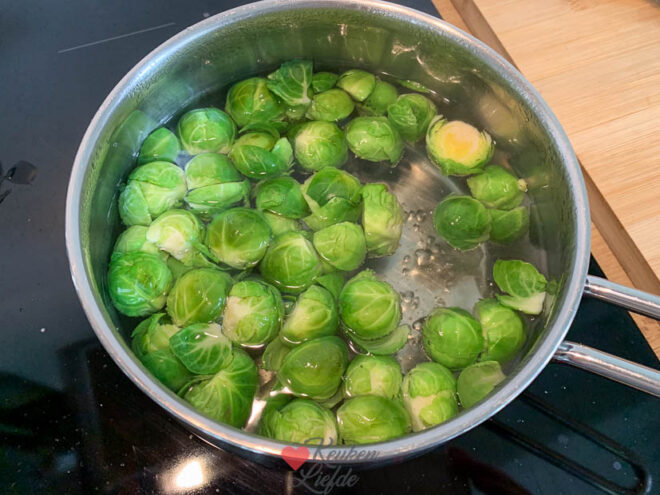 Spruitjes koken