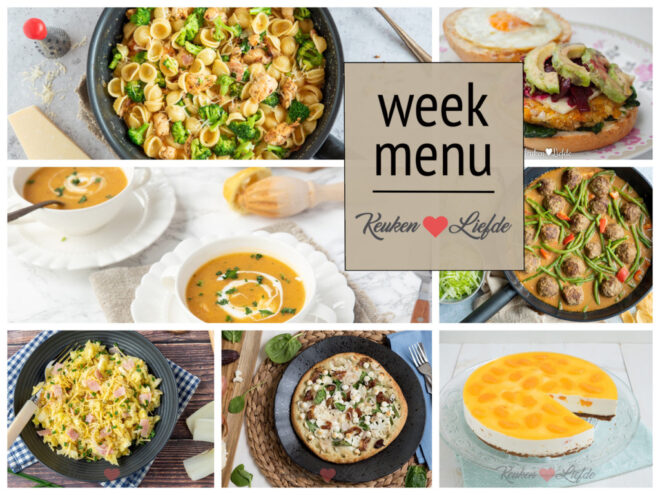 Weekmenu 10-2022