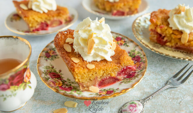 Rabarbercake