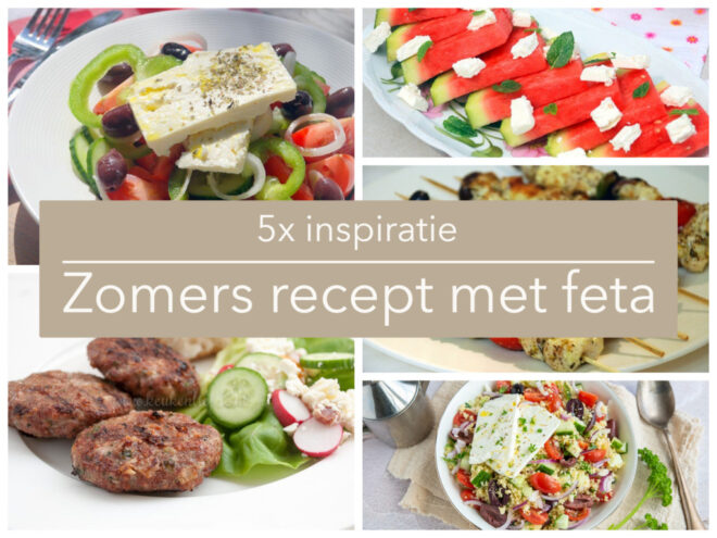 5x zomers recept met feta