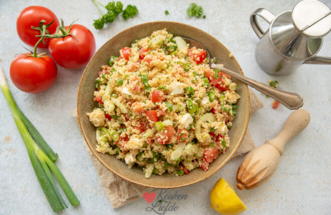 Couscous salade met feta