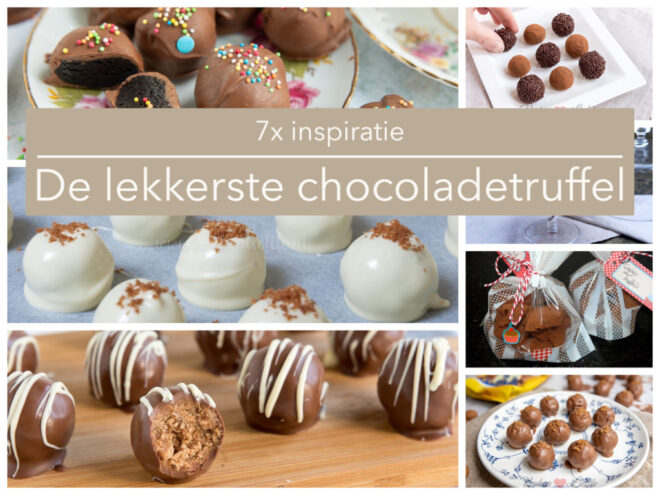 7x de lekkerste chocoladetruffel