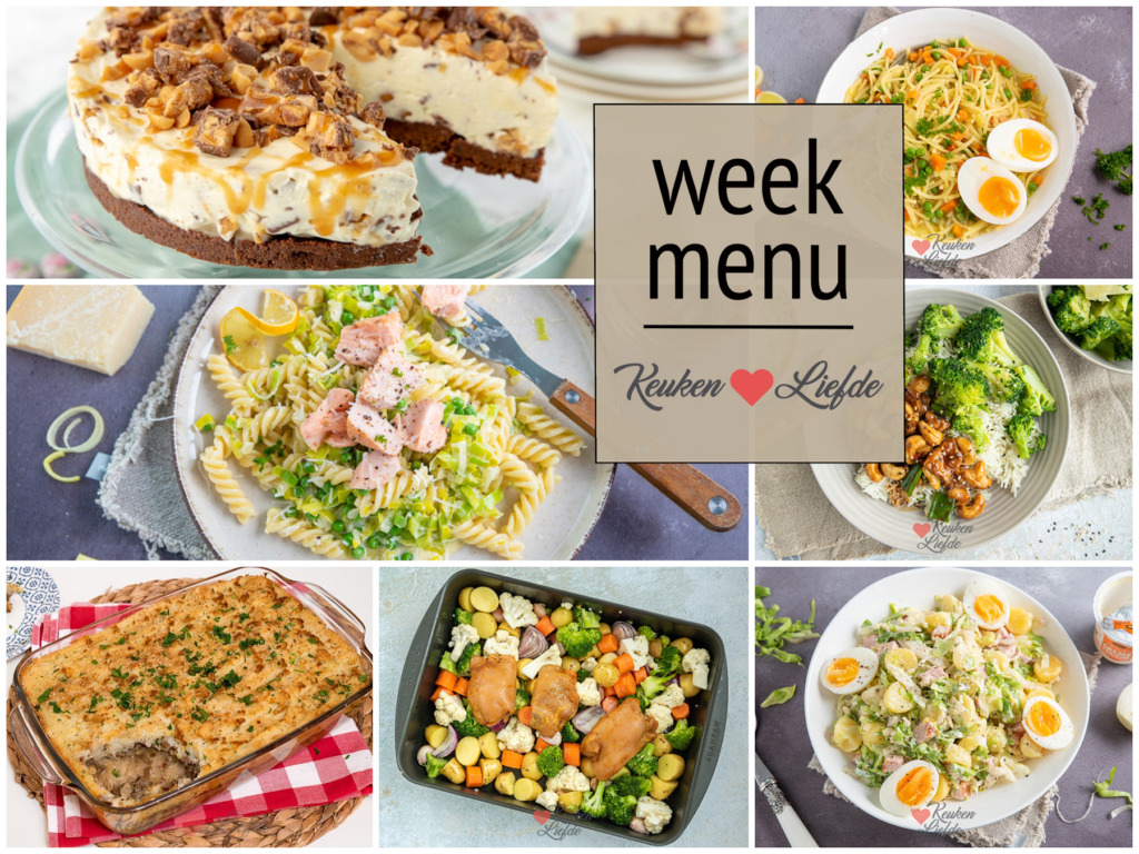 Weekmenu 4-2023 Weekmenu 4-2023