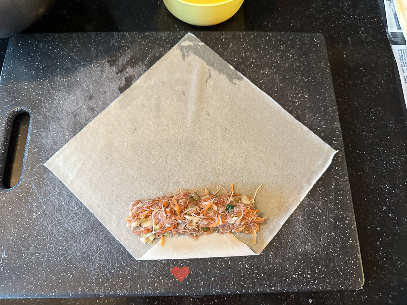 Vietnamese loempia’s met gehakt