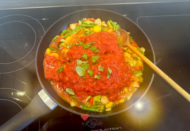 Saus toevoegen