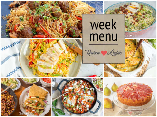 Weekmenu 40 2023