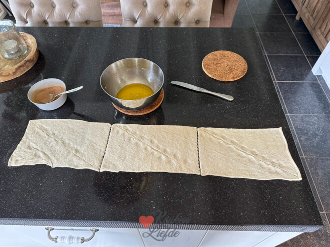 Cruffins met kaneelsuiker