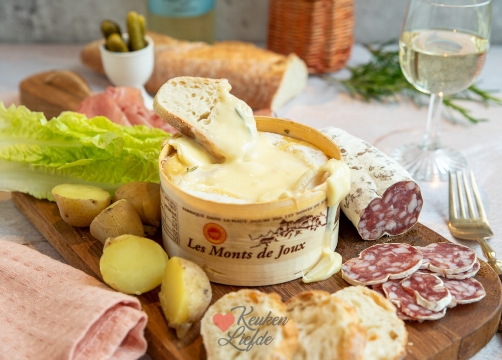 Snelle kaasfondue met Vacherin Mont d’Or